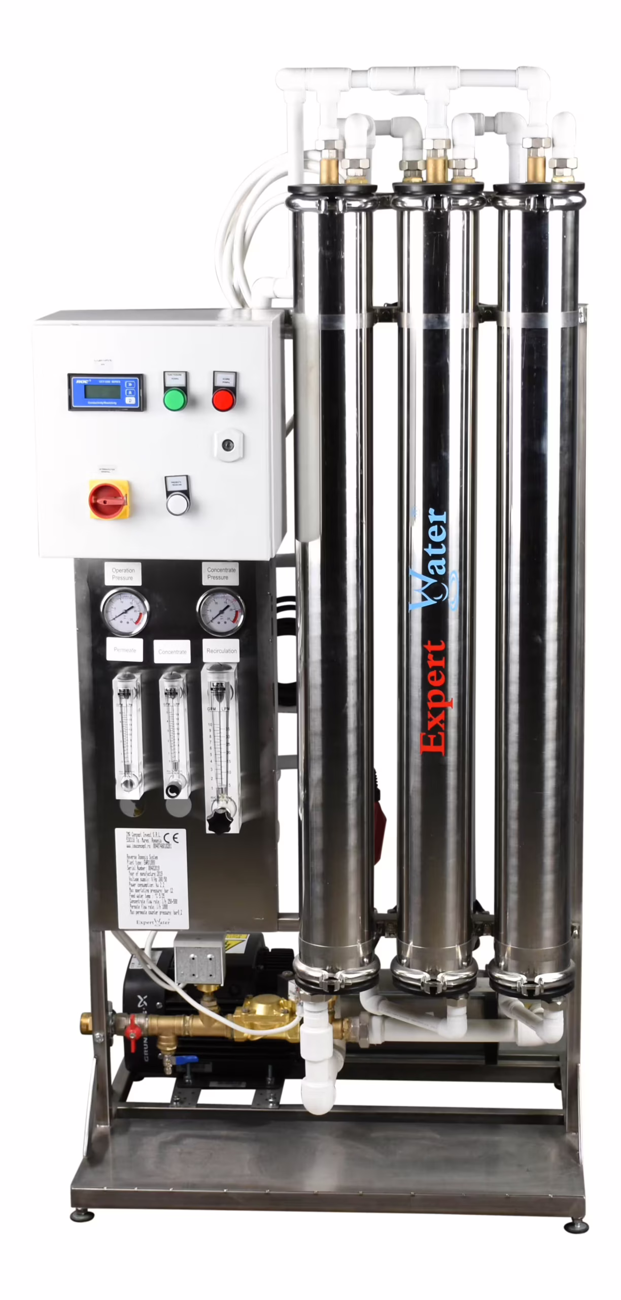 Osmoza Inversa 1000 l/h - Demineralizare Industriala - EWRO 1000