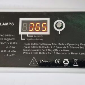 Sterilizator UV 55 W cu afisaj numar zile functionare