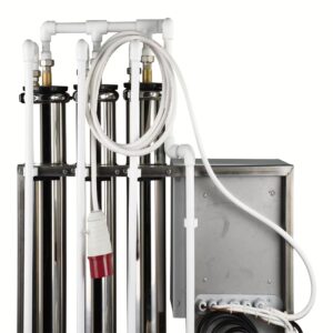 Pachet Osmoza 750 l/h+ Dedurizator 75 duplex Clack + Filtru pentru SPALATORIE AUTO cu 5-6 piste SELF