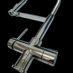 Baterie cu 3 Cai + Dus Simplu - CROM